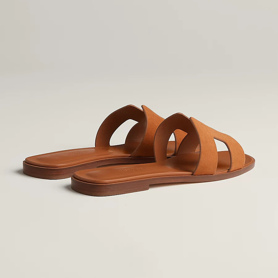Oran Braune Sandalen
