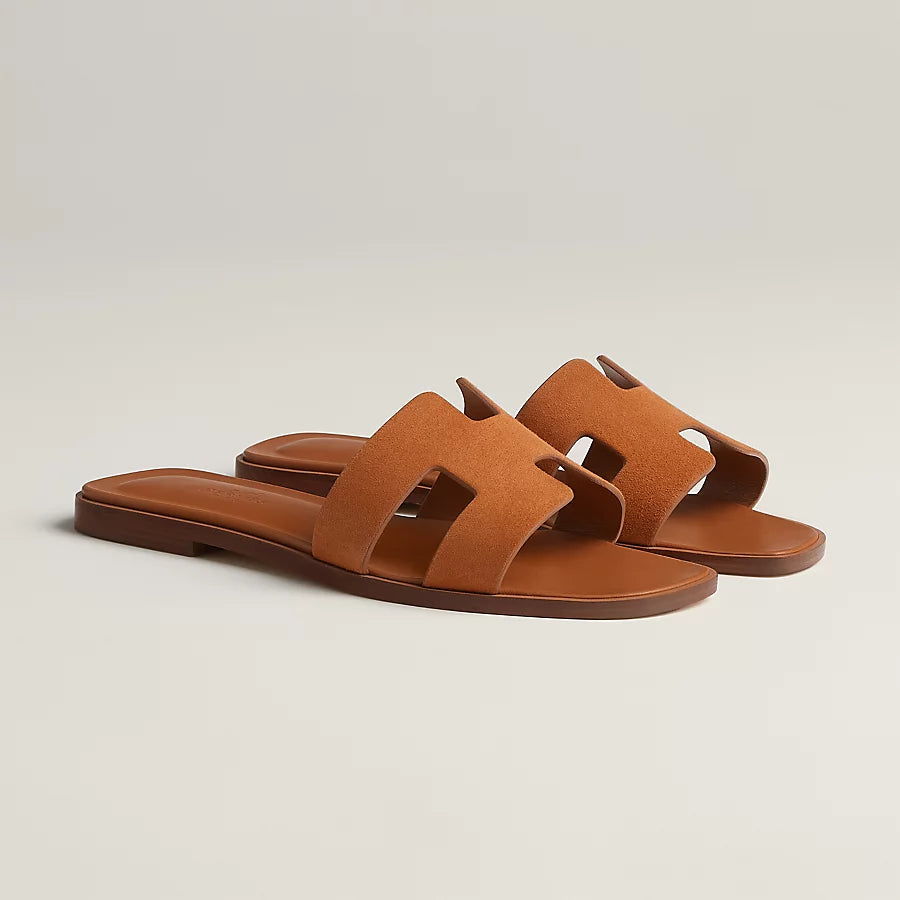 Oran Braune Sandalen
