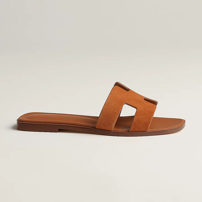 Oran Braune Sandalen