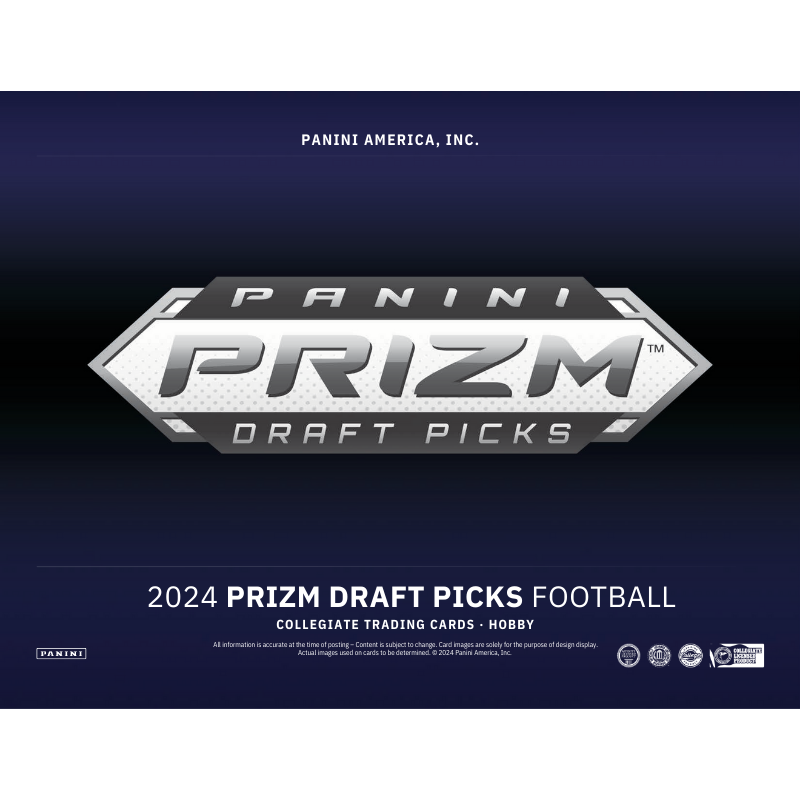 2024 Panini Prizm Draft Picks Collegiate Football Hobby 16 Box Case — image 2
