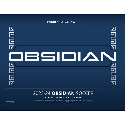 2023/24 Panini Obsidian Soccer Hobby 12 Box Case — image 2