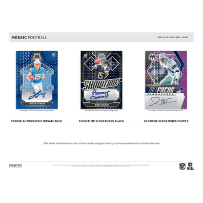 2024 Panini Mosaic Football Hobby Box — image 3