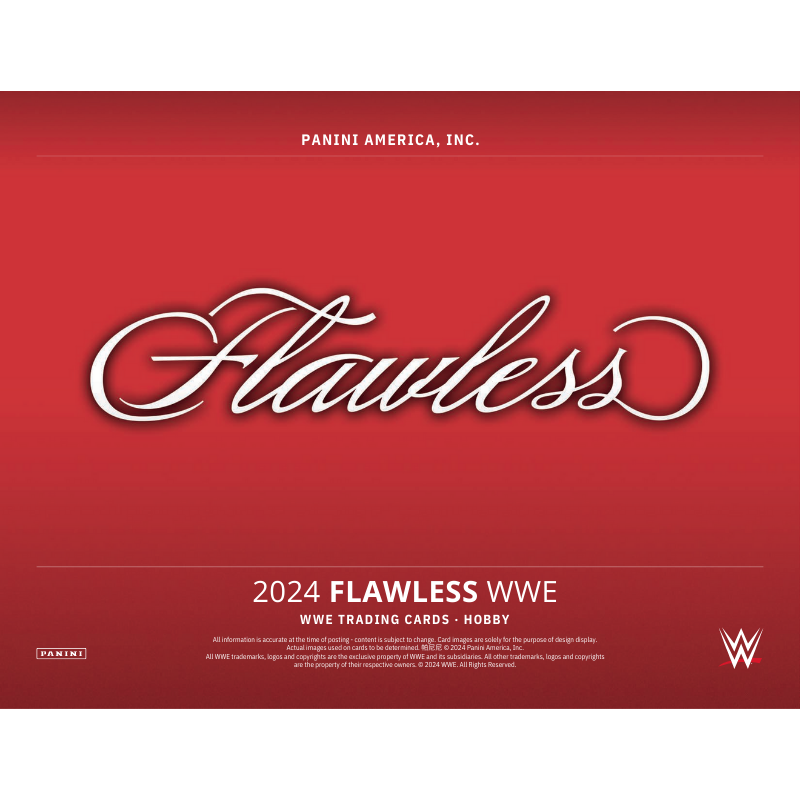 2024 Panini Flawless WWE Hobby Box — image 3
