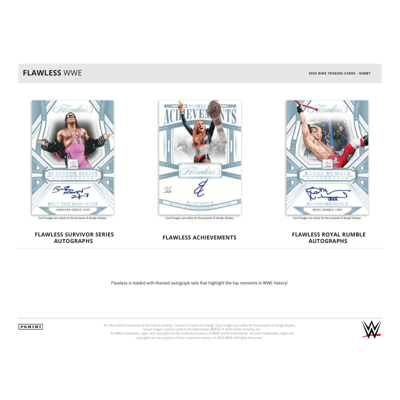 2024 Panini Flawless WWE Hobby Box — image 5
