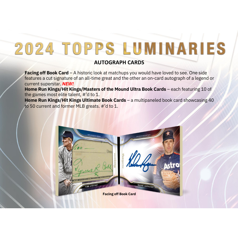2024 Topps Luminaries Baseball Hobby Box — image 5