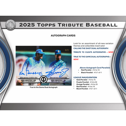 2025 Topps Tribute Baseball Hobby Box — image 5