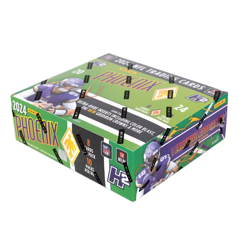 2024 Panini Phoenix Football H2 Hybrid 20 Box Case — image 6
