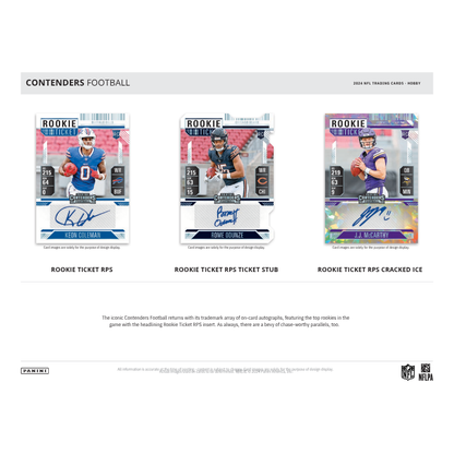 2024 Panini Contenders Football Hobby 12 Box Case — image 3