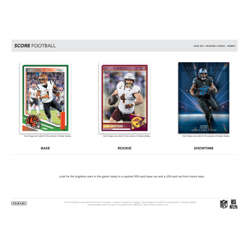 2025 Panini Score Football Hobby 12 Box Case — image 3