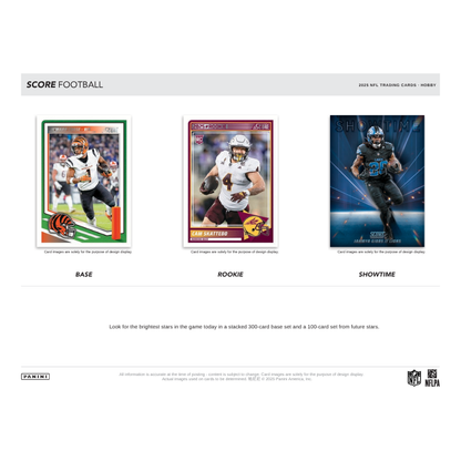 2025 Panini Score Football Hobby 12 Box Case — image 3