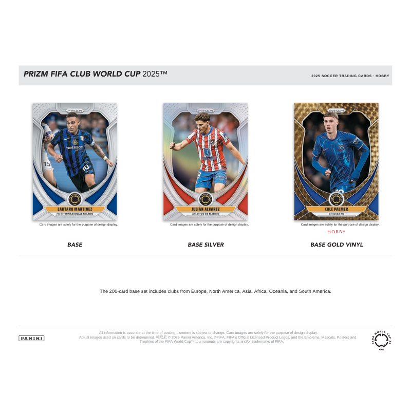 2025 Panini Prizm FIFA Club World Cup Soccer Hobby 12 Box Case — image 3
