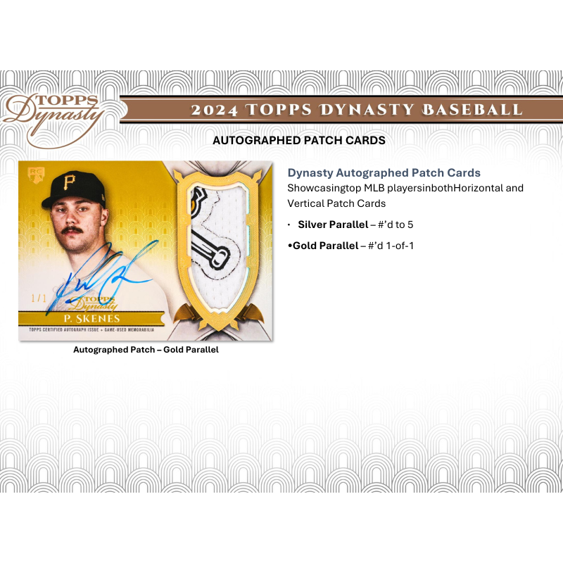 2024 Topps Dynasty Baseball Hobby Box — image 4