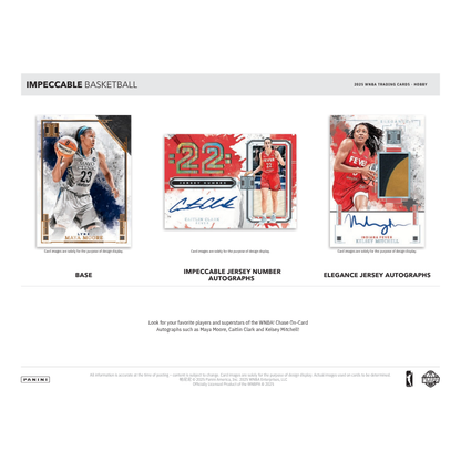 2025 Panini Impeccable WNBA Basketball Hobby Box — image 3