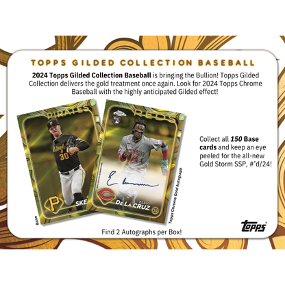 2024 Topps Gilded Collection Baseball Hobby Box — image 3