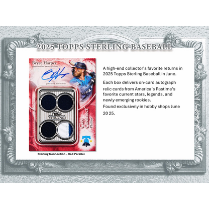 2025 Topps Sterling Baseball Hobby Box — image 3