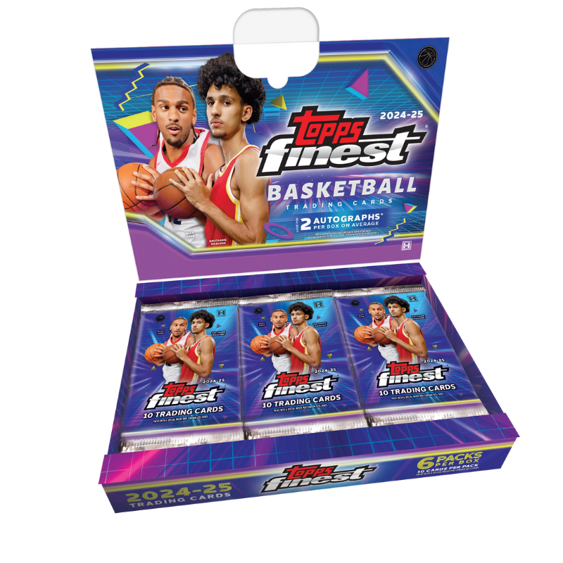2024/25 Topps Finest Basketball Hobby 8 Box Case — image 2